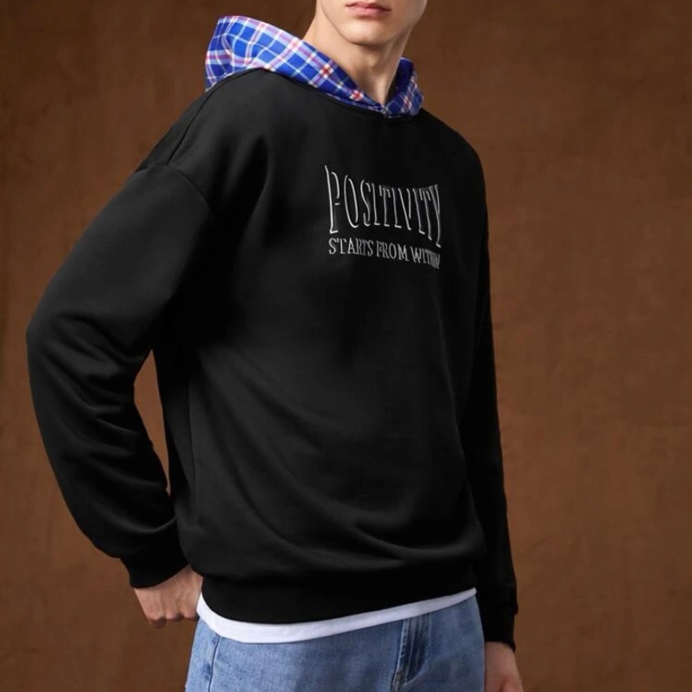 Men’s Positivity Hoodie - Picture 1 of 6